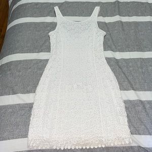 WHITE DRESS - (Bridal) Crochet style